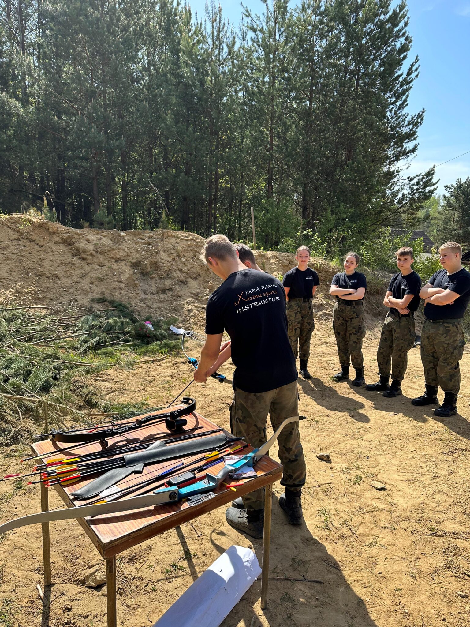 Obozy Mundurowe obok Częstochowy w JuraPark Biskupice