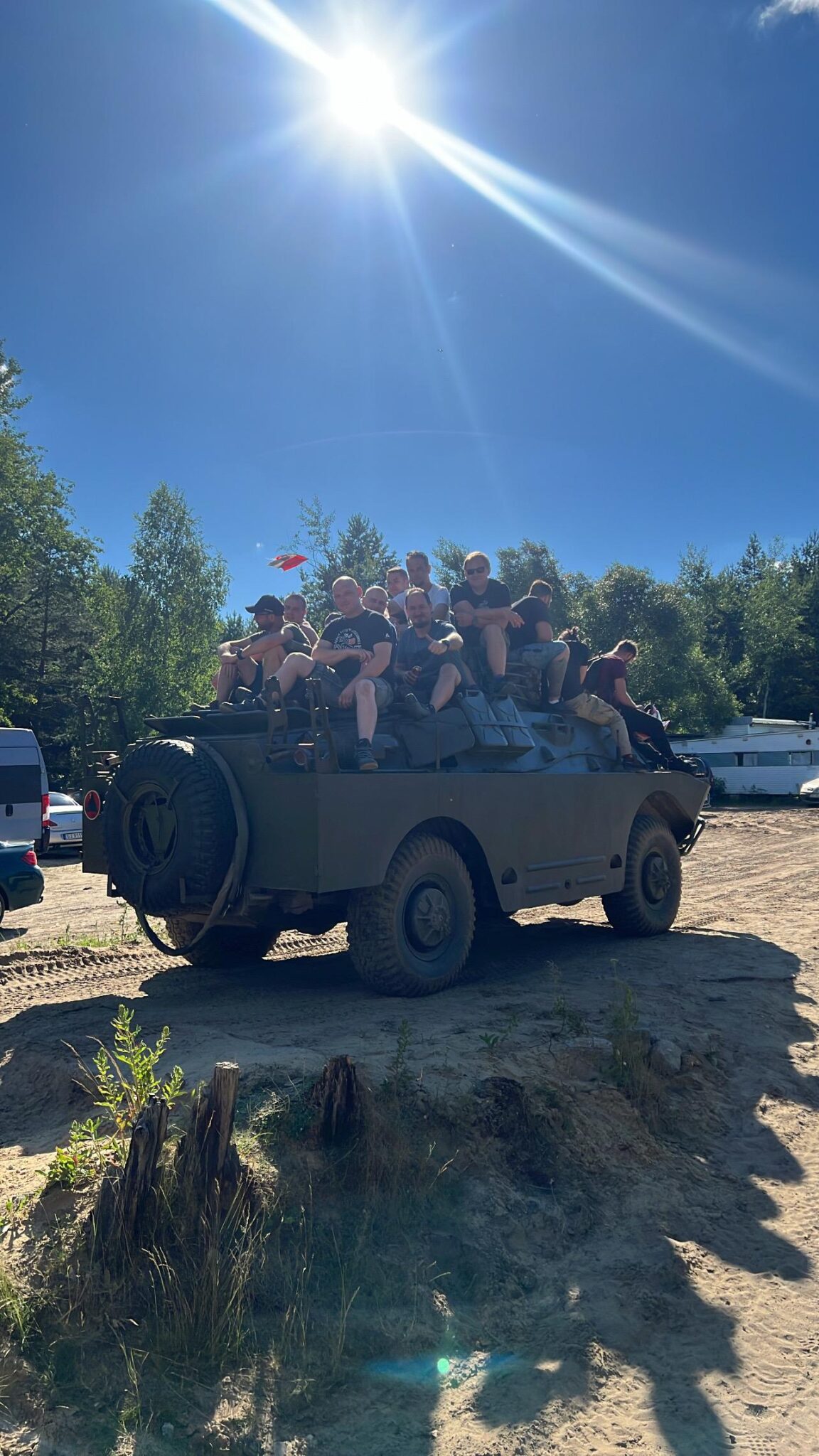 SKOT blisko Częstochowy - Wojskowa Adrenalina w Jurapark Biskupice